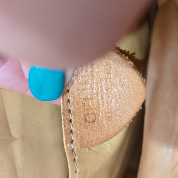 Celine Vintage Macadam Dark Crossbody Purse With Dust Bag Callouts - Picture 9 of 17